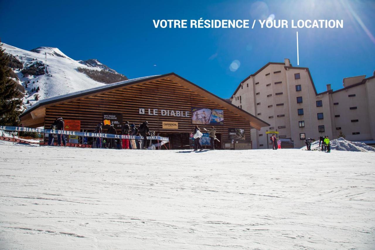 Apartmán Aux Pieds Des Pistes, Les 2 Alpes Vénosc Exteriér fotografie