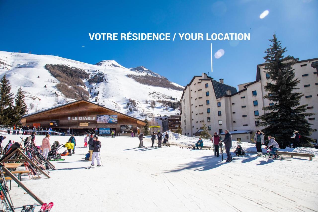 Apartmán Aux Pieds Des Pistes, Les 2 Alpes Vénosc Exteriér fotografie