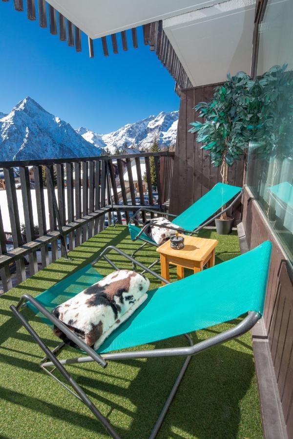 Apartmán Aux Pieds Des Pistes, Les 2 Alpes Vénosc Exteriér fotografie