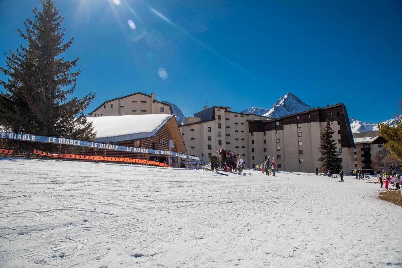 Apartmán Aux Pieds Des Pistes, Les 2 Alpes Vénosc Exteriér fotografie